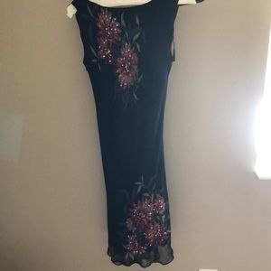 Black summer dress